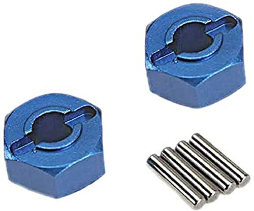 Traxxas 1654X Hex/Axle Pins Wheel Hub Model Car Parts, Blue, 1.5 x 8 mm