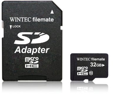 Wintec 3FMUSD32GBC10-R Filemate Carte Micro SD HC 32 Go