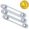 Dreambaby G186 Flexible Kindersicherung Schranksicherung Schubladensicherung Multifunktion zum Kleben (3er), weiß