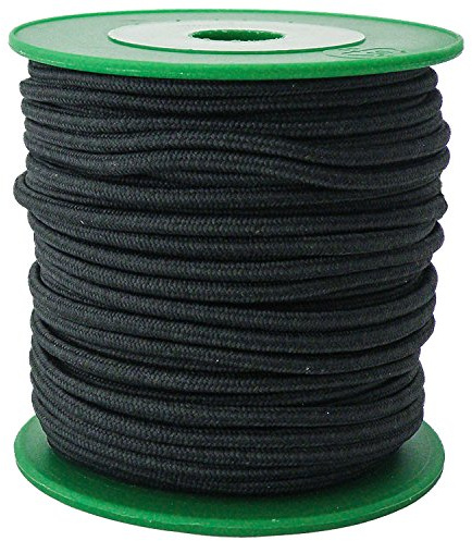 25m Gummikordel 3mm, Gummischnur Gummiband Bekleidungsgummi, Farbwahl