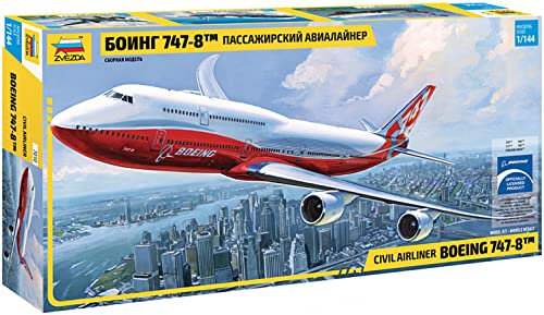 Zvezda - Z7010 - Maquette - Boeing 747-8 - Echelle 1:144