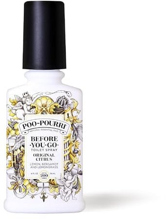 Poo-Pourri Désodorisant pour Salle de Bain, Agrumes Originaux, 10,5 ML (1 pièce)