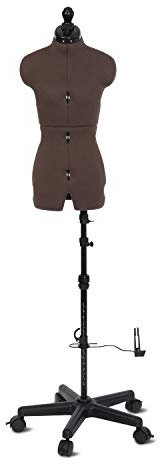 Adjustoform Verstellbare Schneiderpuppe Oliviafür Hosen 8-Teilige | Zierlich (XS) [Größe EUR 34 bis 38]