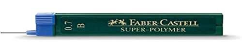 Faber Castell Aufbewahrungsboxen 12-teilig 12 Minen feine super-polymer B 0,7 mm