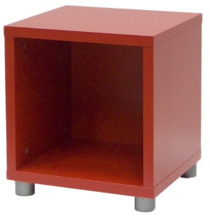 CADA Design designbotschaft: Cubo Regalwürfel in Rot