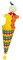 goki 51818 - Pup-up Clown, sortiert, 1 Stück