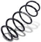 ATEC Germany 1x Fahrwerksfeder vorne Kompatibel mit FORD FIESTA Mk5 Van, FIESTA Mk5 (JH_, JD_), FIESTA Mk6 Van, MAZDA 2 (DY)
