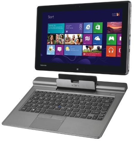 Toshiba Portege Z10t 11.6-inch Ultrabook (Intel Core i5-3439Y 1.5 GHz Processor, 4 GB RAM, 128 GB SSD, WLAN, BT, Webcam, Integrated Graphics, Windows 8 Pro 64-Bit)