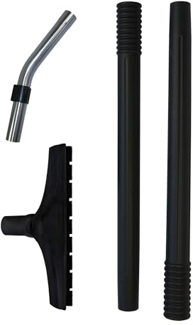 Starmix EW-Bau Ergänzungsset (Zubehör-Set für Industriestaubsauger, zur Bodenreinigung, Düsen für 35 mm System, Bodendüse, 2x Saugrohr, 1x Griffrohr)