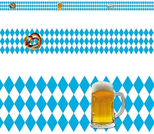 RASCH Borte Bordüre Partyzimmer- 244601 Oktoberfest Bayern selbstklebend