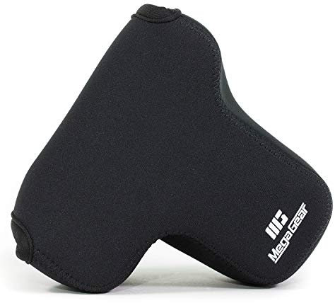 MegaGear MG865 Ultraleichte Kameratasche aus Neopren für Fujifilm X-T3, X-T2 (XF23mm - XF56mm & 18-55mm Lens) - Schwarz