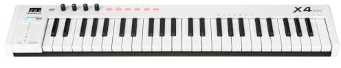 midiplus X4 mini MIDI Keyboard Controller, White