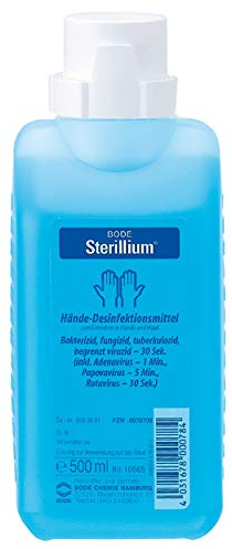 Winware 974075 Sterillium Hand Disinfectant - 500ml. | Protects staff and guests in commercial kitchens with rapid hygienic rub action; convenient size for busy prep stations.
