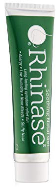 Rhinase Nasal Lubricating Gel 1 oz for Dry Nose, Allergy and to Prevent Nosebleeds Caused by Nasal Dryness