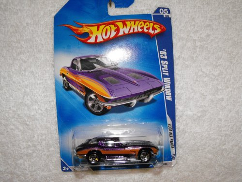 Hot Wheels 2008-045 All Stars '63 Split Window (Corvette) 1:64 Scale by Hot Wheels