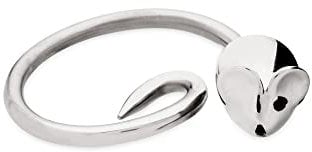 Alessi Fgo02 Pip Porte-clés en Acier Inoxydable 18/10 Brillant, Argenté, Taille unique