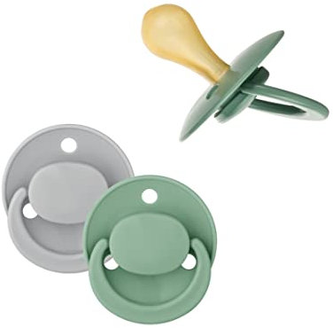 Baby Nova Latex Beruhigungssauger Runde Kirschform Schnuller 2er Pack