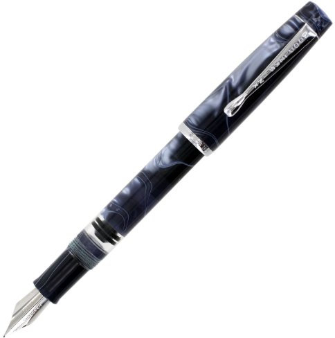 Noodler's Ink NDI14079 Konrad Füllfederhalter, Ebenholz, Appalachian Pearl Acryl