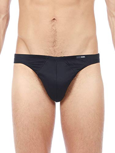HOM Herren Comfort Micro Briefs Herrenslip Underwear Slip Premium Cotton - Navy