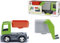 Multigo LKW-Set 2in1 Müllwagen Pritsche Straßenreinigung Fahrzeug Lastwagen +2J