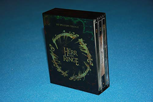 Der Herr der Ringe - Die Spielfilmtrilogie (6 Discs, Wende-Steelbooks im Sammelschuber - exklusiv bei Amazon.de) [Blu-ray]