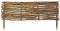 WEIDENPROFI Beeteinfassung Hasel, waagrecht geflochten, 120 x 60 cm Weidenprofi