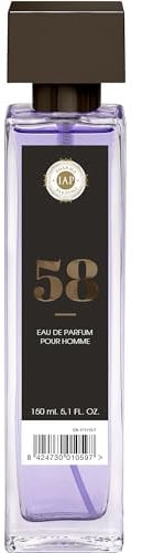 iap PHARMA PARFUMS Nº 58 - Profumo Floreale con Vaporizzatore da Uomo, Legnosa, 150 Millilitri