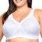 Glamorise Damen 1001 Full Coverage Bra, Weiß, 130G