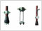 Ice Grip, Ice Claws for Walking Stick, Snow Spikes, None-Slip Crutch Grip, Universal, 5 Spikes, Foldable by Saniversum UG