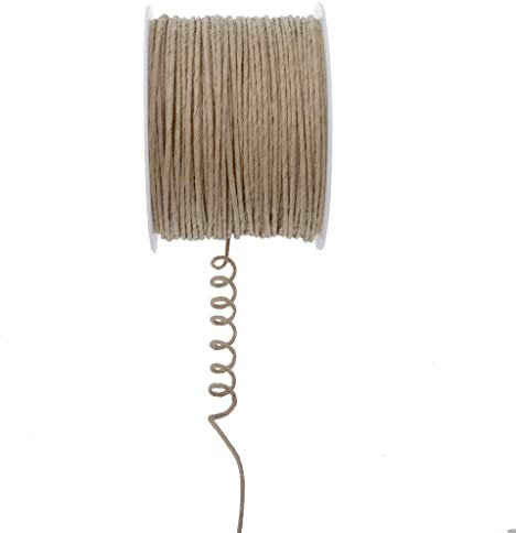 Deko AS GmbH Papierdraht Natur - 2mm 100m - 601-71