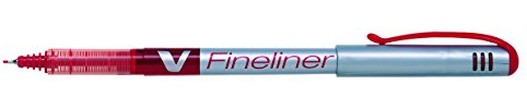 PILOT Cf12p. Ta Fiber V Fineliner Red1.2
