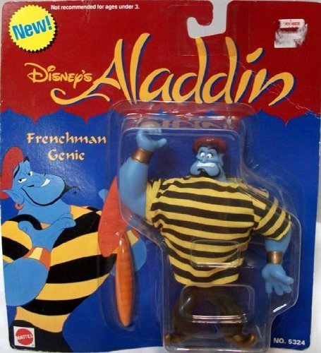 Disney 's Aladdin French Genie Actionfigur