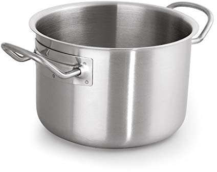 WAS Olla para Carne, Acero, Blanco, 20 Centimeters