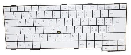 Fujitsu Keyboard White(Hebrew) WIN8, FUJ:CP619780-XX