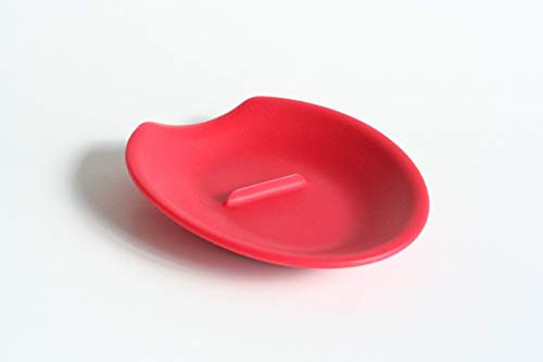 Crack'em Eierknacker und Löffelablage (Candy Apple Red)
