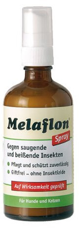 Anibio 95050 Melaflon Pumpspray 100 ml Ungezieferbekämpfung für Hunde und Katzen