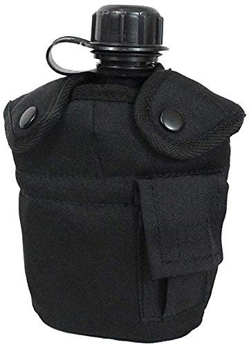 Gourde US Plastique avec Quart et Housse Mil-Tec