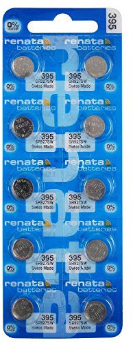 10 x Renata 395 Swiss Made Lithium Coin Cell Battery SR927SW
