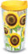 Tervis Sunflower Wrap Tumbler mit gelbem Deckel, 473 ml
