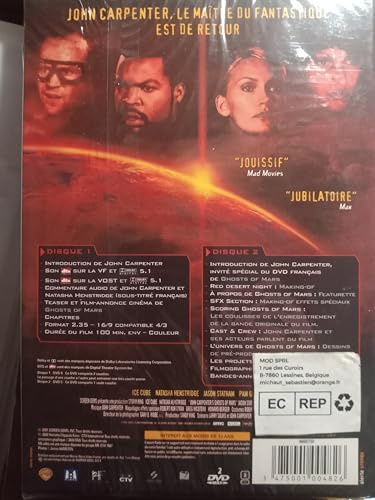 Ghosts of Mars - Édition Prestige 2 DVD [FR Import]