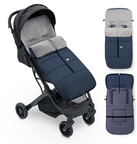 INTERBABY 10024-10 Fusssäcke, marine blau