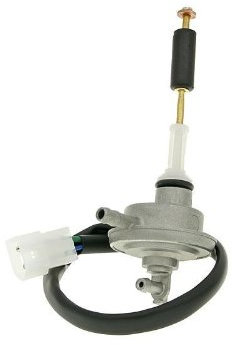 Bike Equipment Gasolina Grifo Bajo de Impresión para Peugeot, Scooter y Mopeds, Bomba de Combustible, Manual, Ajuste Universal, BSP, 1/4 (6.35mm), Montaje en Tanque, PE10007-GS1453181