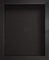 Radcliffe Cadre photo en bois, boîte vitrine 3D profonde, Pin, Black Backing Board, A3