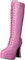 Ellie Shoes Damen 557-Foxy Stiefel, Rose, 37 EU