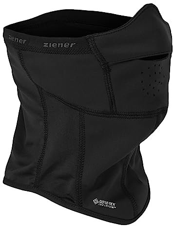 Ziener Unisex Iakovo Underhelmet Skihelm gesichtsmaske Warm Elastisch Soft shell, black, M