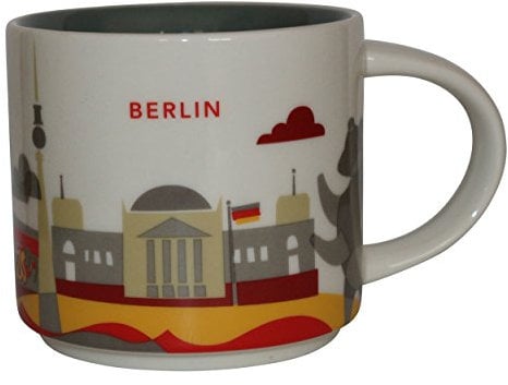 Starbucks, Keramik, City Mug You Are Here Collection Berlin Kaffeetasse Coffee Cup