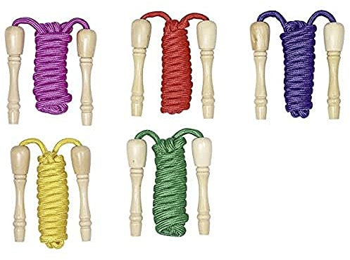 corde à sauter en bois