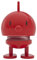 Hoptimist Bumble Wackelfigur & Glücksbringer, Skandinavische Deko Figuren für Wohnzimmer, Schreibtisch, Büro, Bürodeko & Lustige Kleine Geschenke, 4,5 x 5,8 x 7,6 cm, Small, Rot