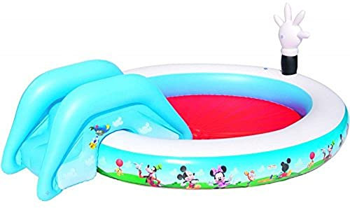 Bestway – Piscine de jeux interactive avec toboggan (91014)
