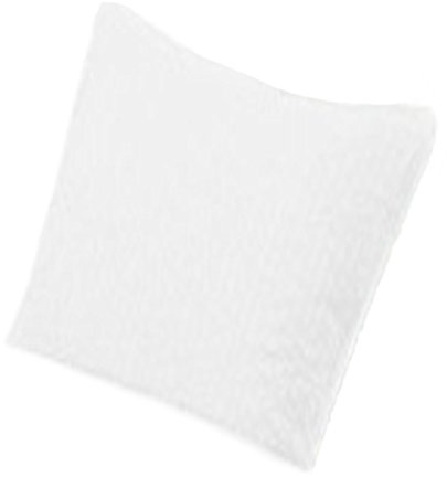 Janine Mako Soft Seersucker Kissenbezug in 19 Uni Farben 80x80 in weiß